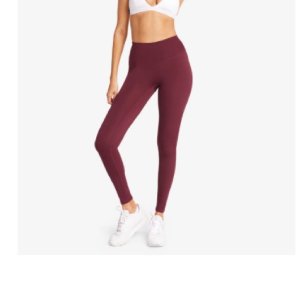 CSB serenity scrunch leggings burgundy